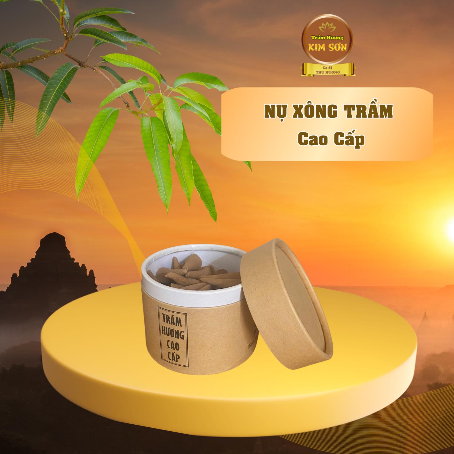 Nhang Nụ Trầm Hương Kim Sơn. Loại Hộp.