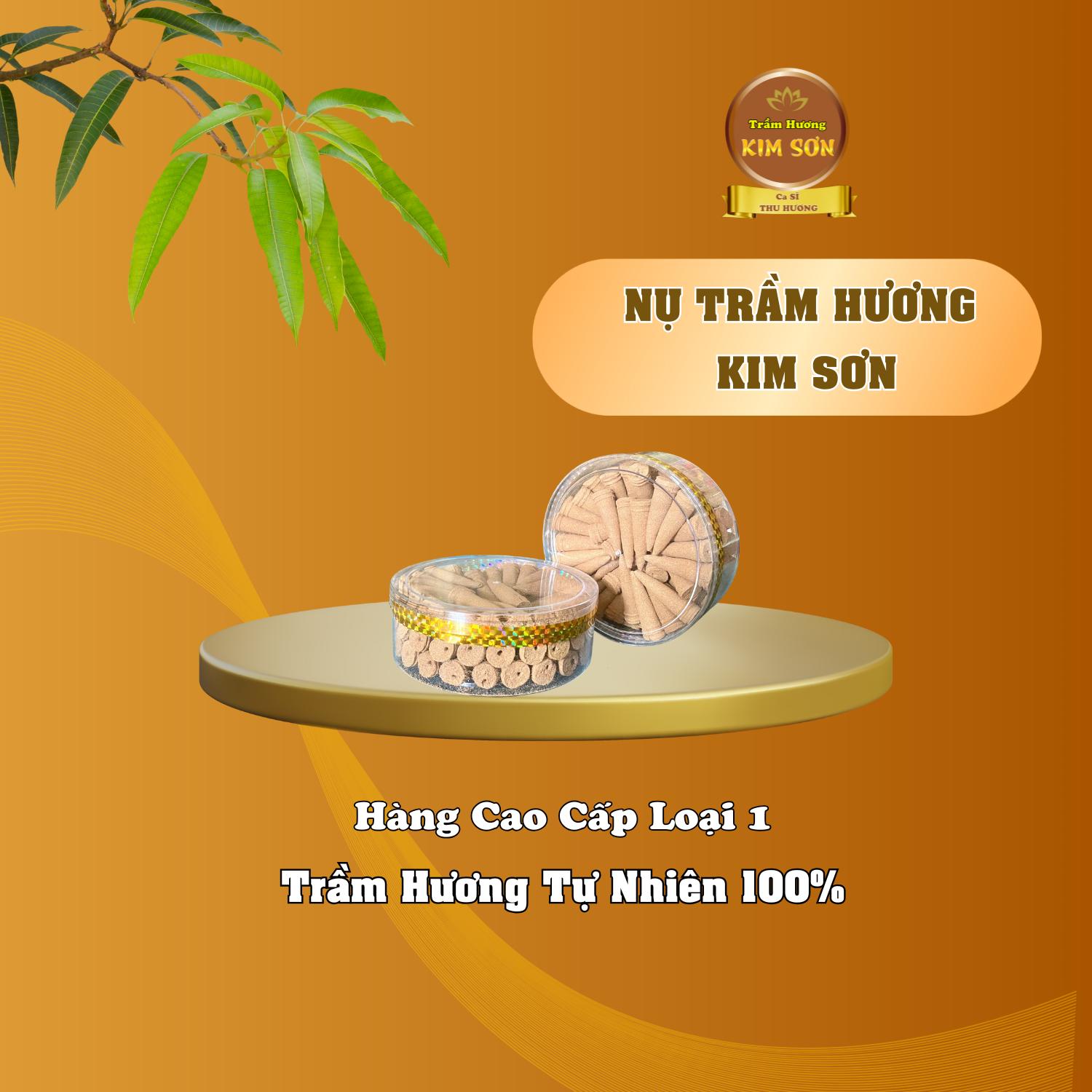 Nụ Trầm Hương Kim Sơn Cao Cấp Nguyên Chất Loại 1